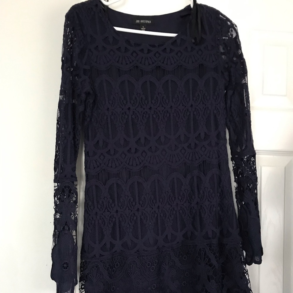 Dillard’s blue dress
